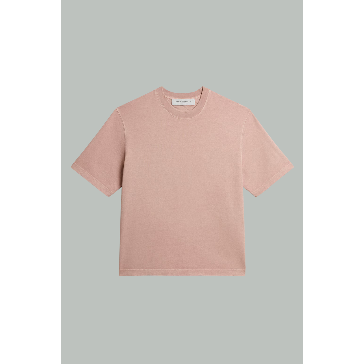 T-Shirt David - Vieux Rose - Coton - GOLDEN GOOSE