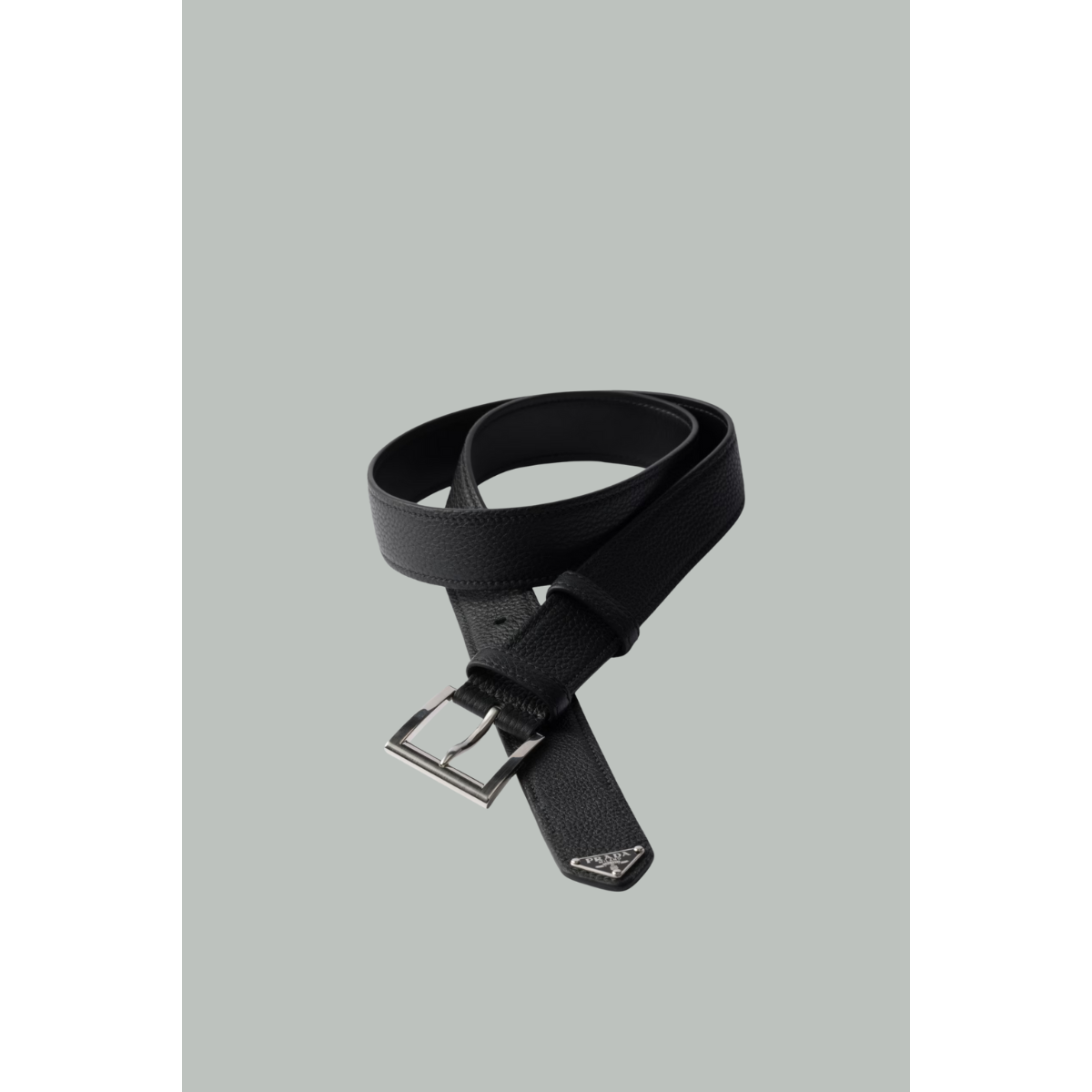 Ceinture en cuir - Noir - PRADA