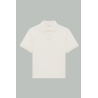 Polo Cassandre en Piqué de Coton - Blanc - SAINT LAURENT
