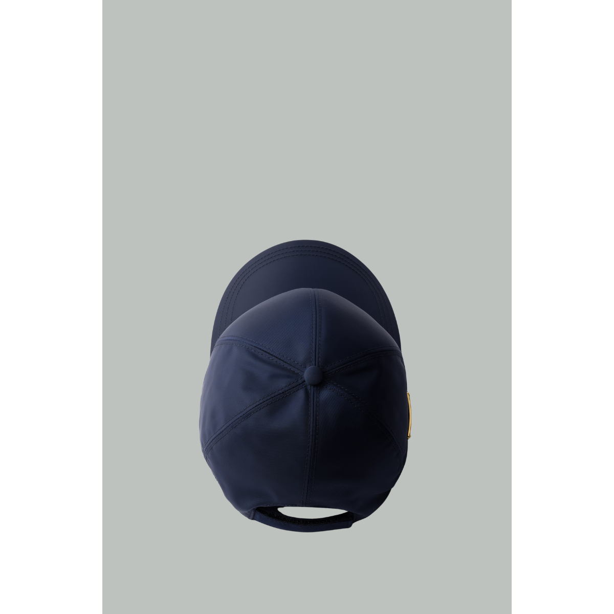 Casquette De Baseball En Re-Nylon - Bleu - PRADA