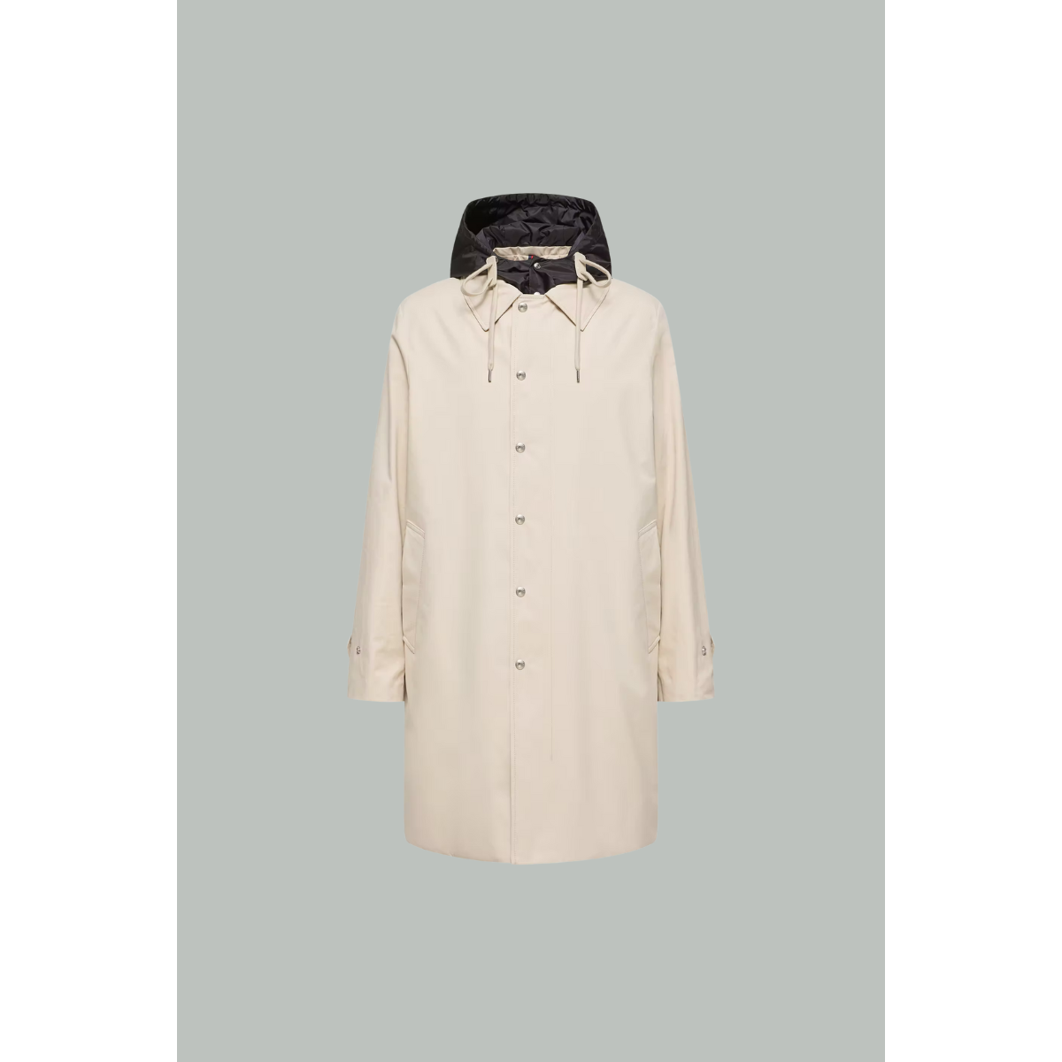 Parka Matelassée Longue à Capuche Kervoyal - Ecru - MONCLER