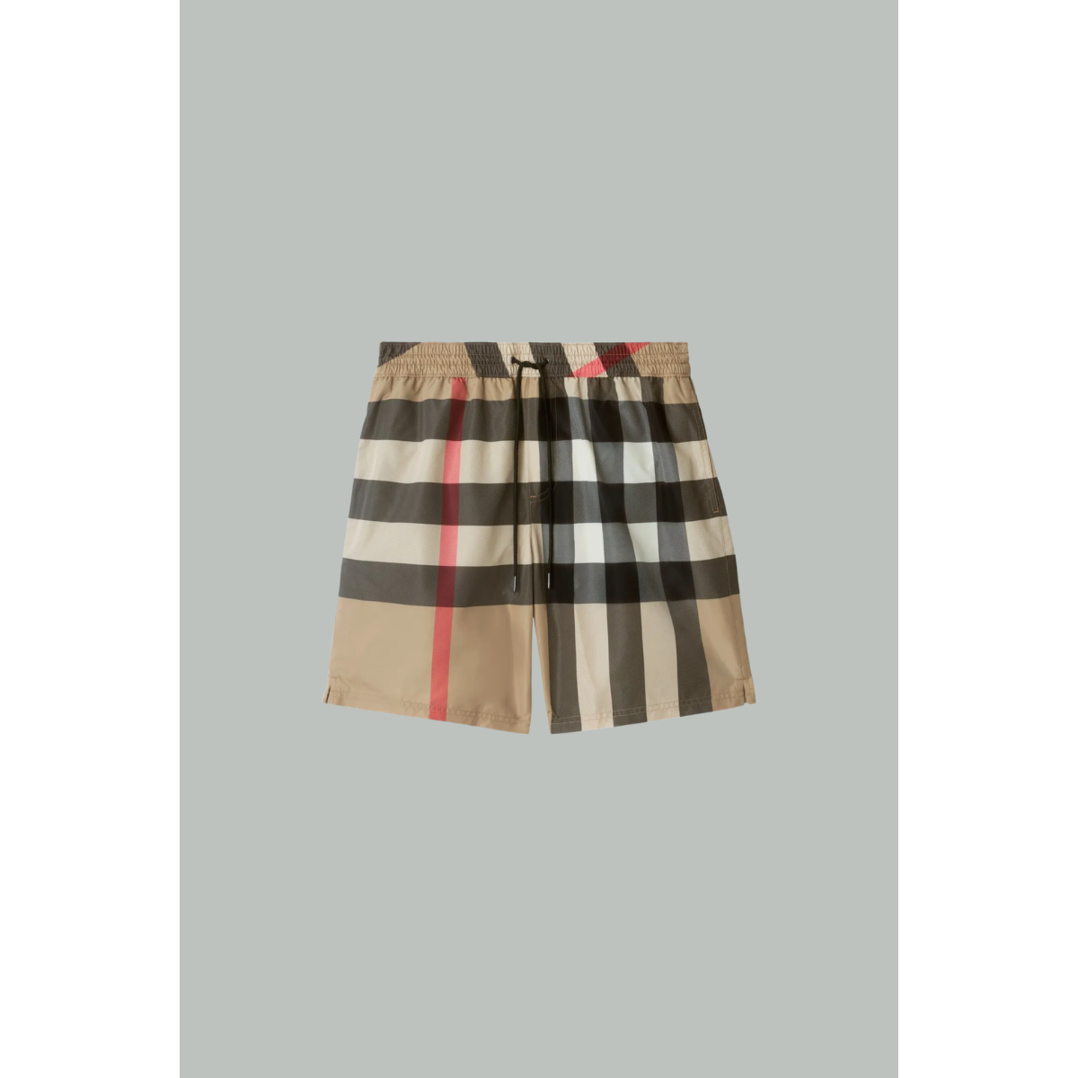 Short de Bain Check - Beige - BURBERRY