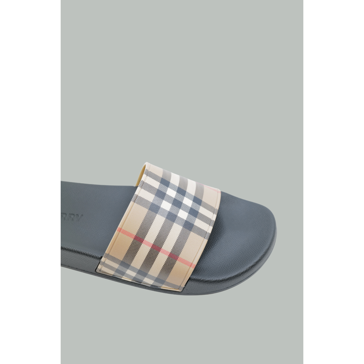 Claquettes Check - Beige -  BURBERRY