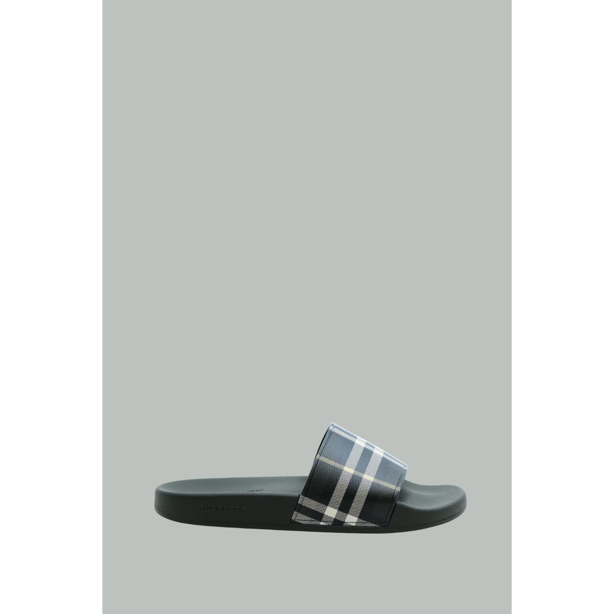 Claquettes Check - Kaki - BURBERRY