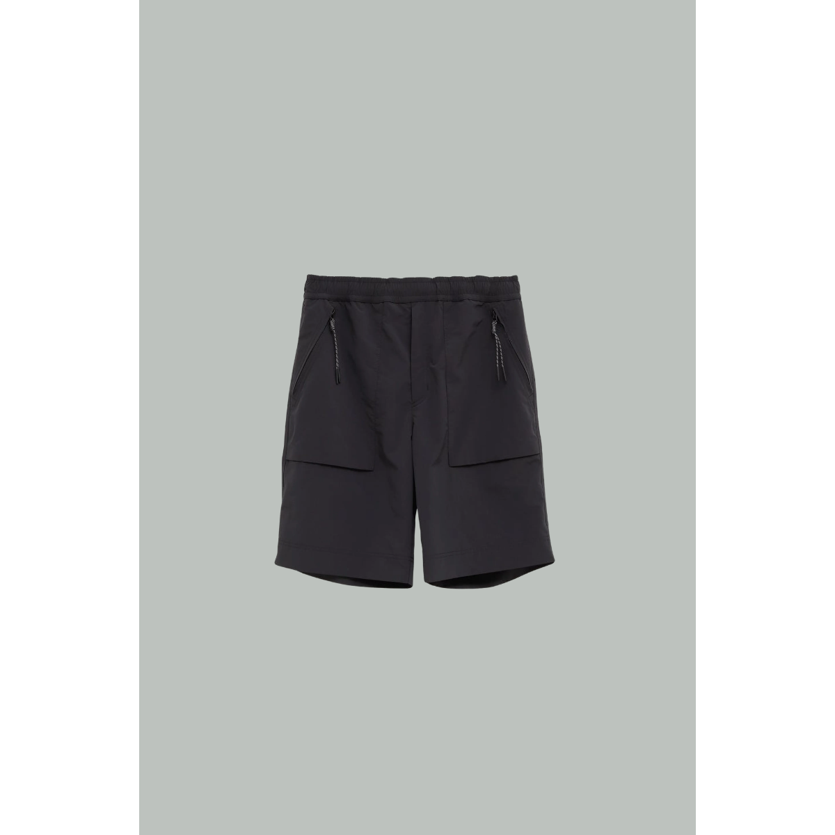 Technical Froissé Shorts - Noir - Moncler