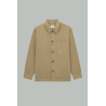 Surchemise CASSANDRE En Gabardine De Lin Et Coton - Beige - SAINT LAURENT