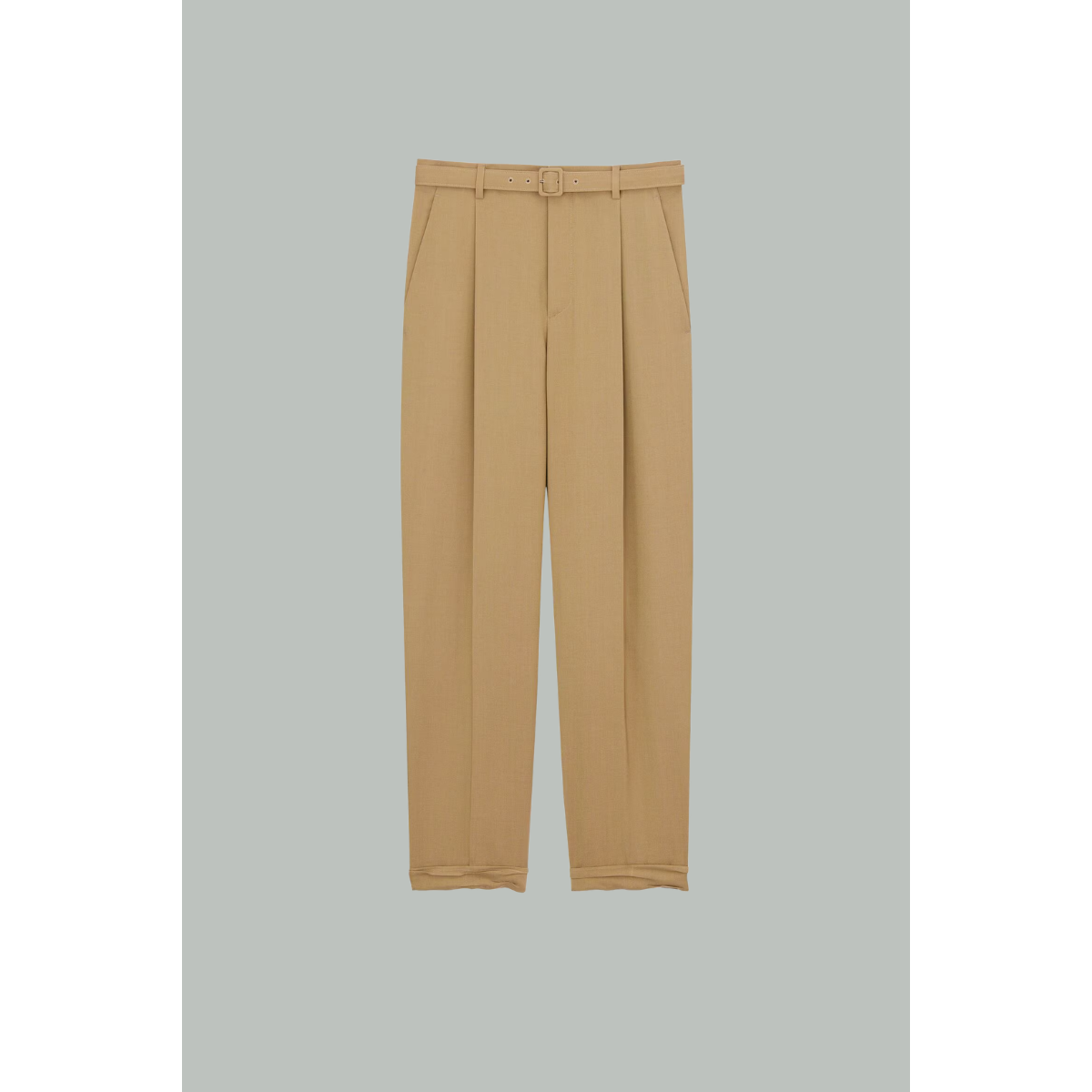 Pantalon Slim En Mohair Et Laine - Beige - Saint Laurent