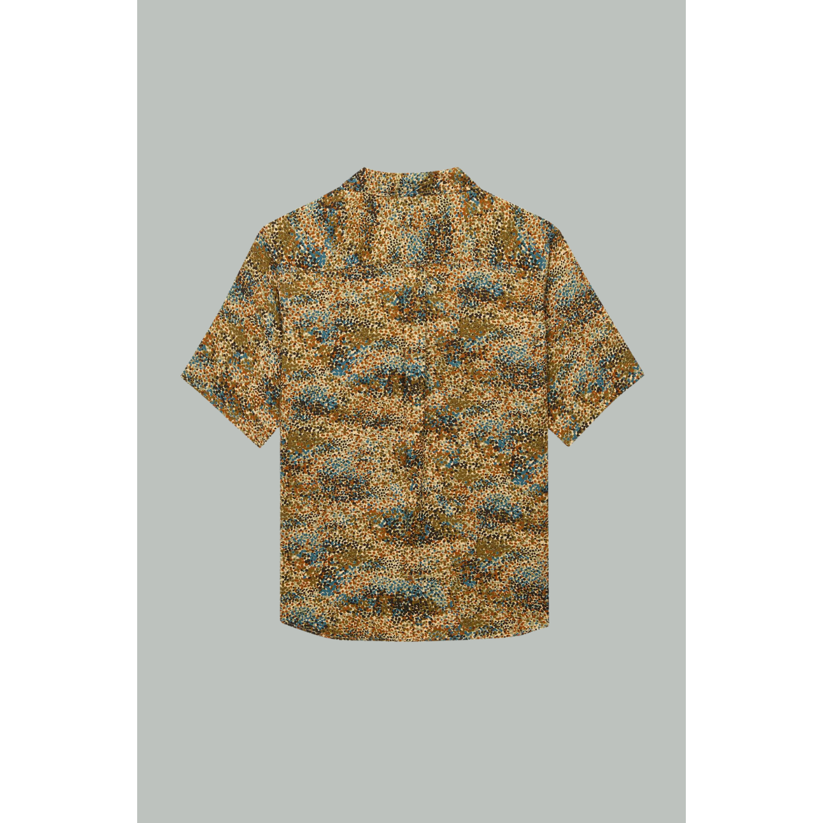 Chemise En Viscose Confetti - Vert Taupe - SAINT LAURENT