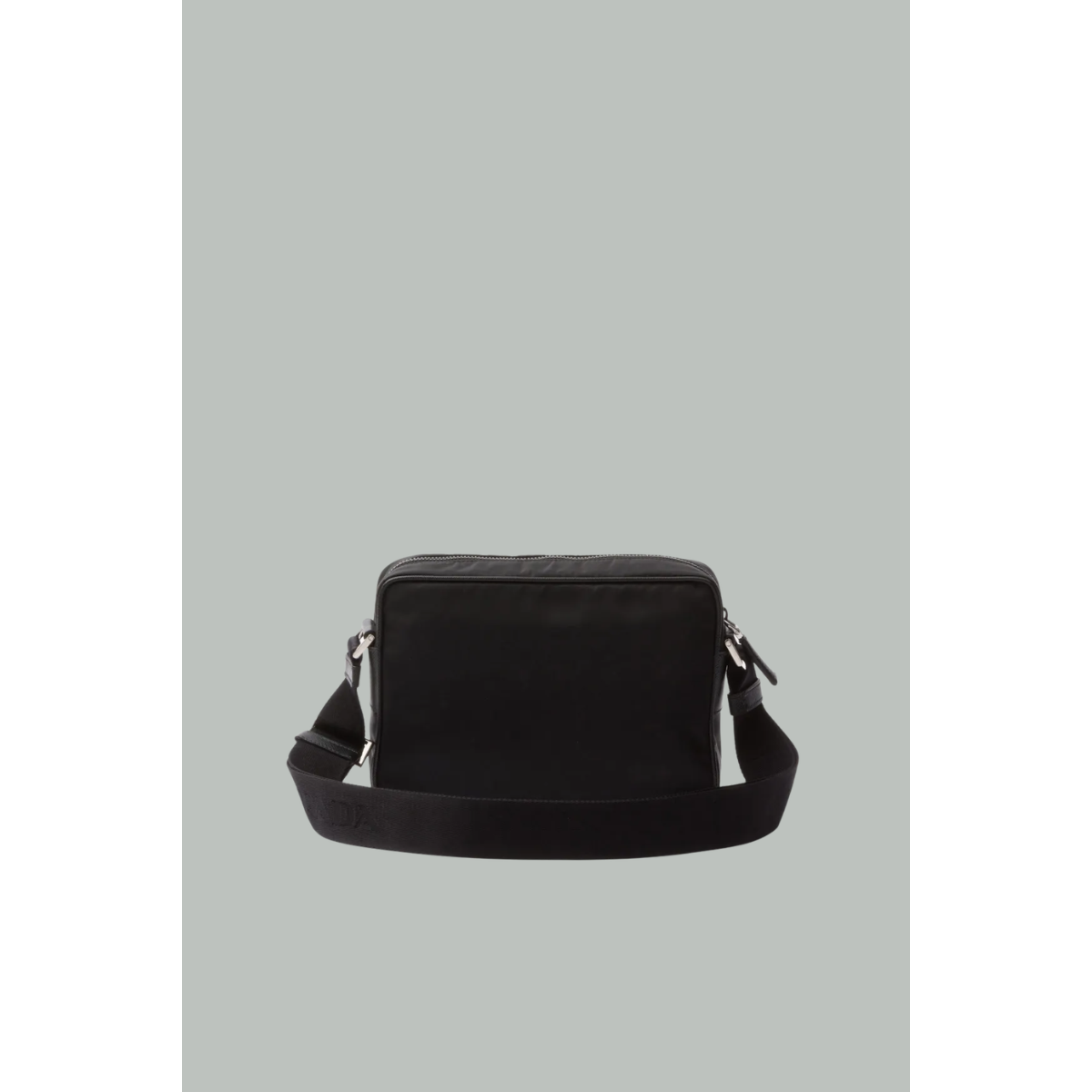 Sacoche à Plaque Logo - noir - Prada