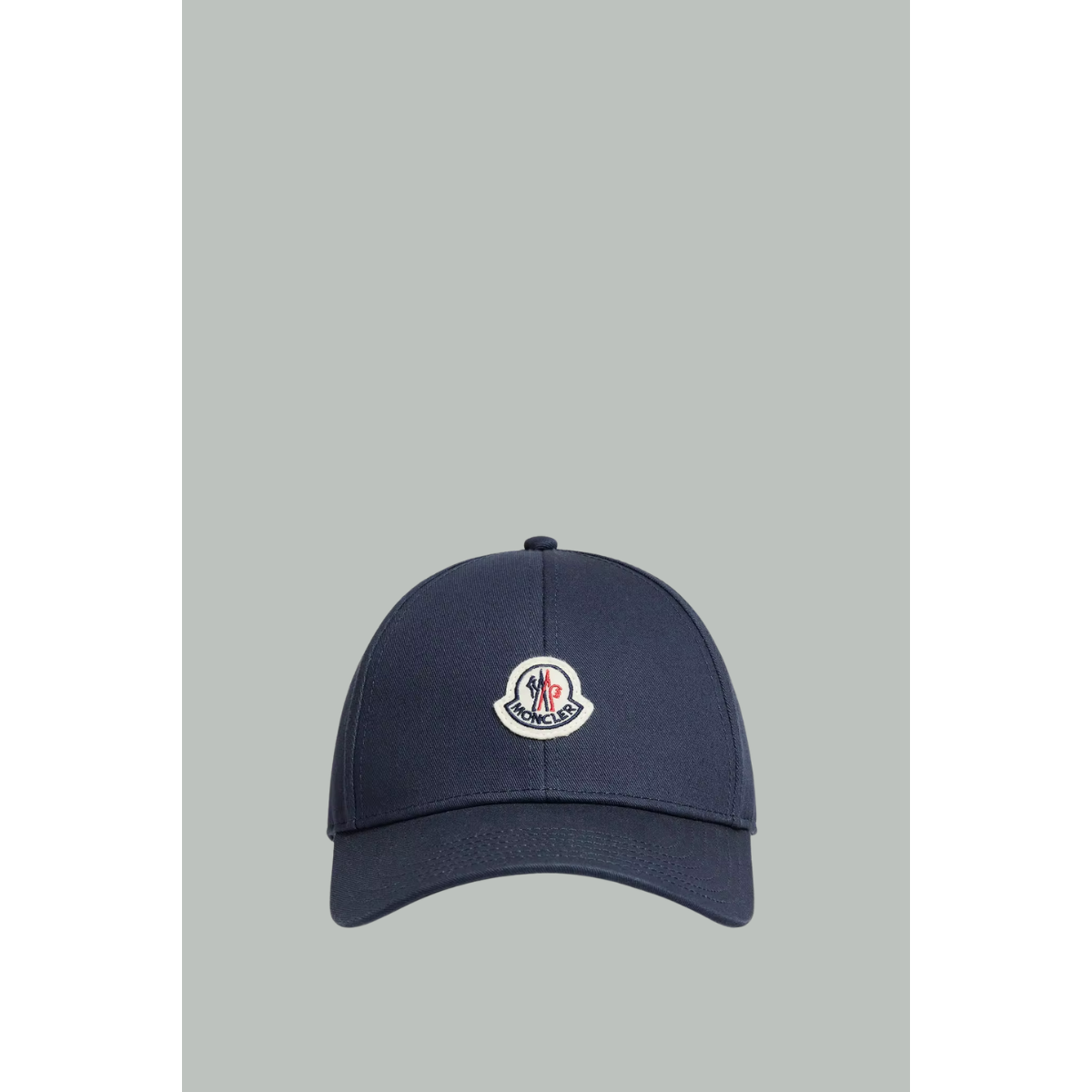 Casquette En Gabardine De Coton - Navy - Moncler