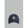 Casquette En Gabardine De Coton - Navy - Moncler