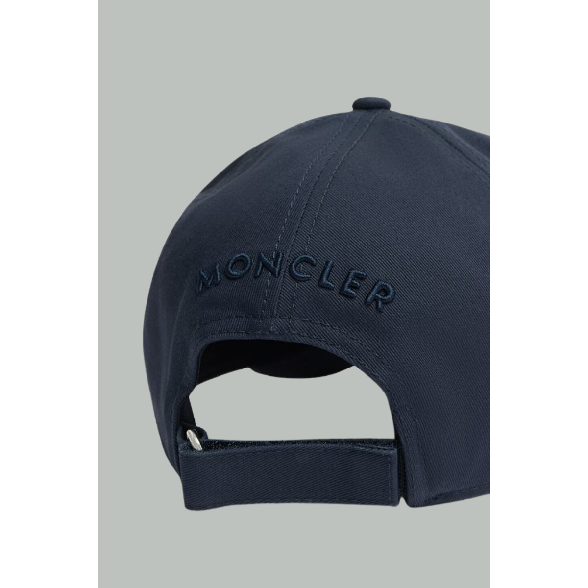 Casquette En Gabardine De Coton - Navy - Moncler
