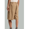 Short Cargo En Popeline De Coton - Beige - MONCLER