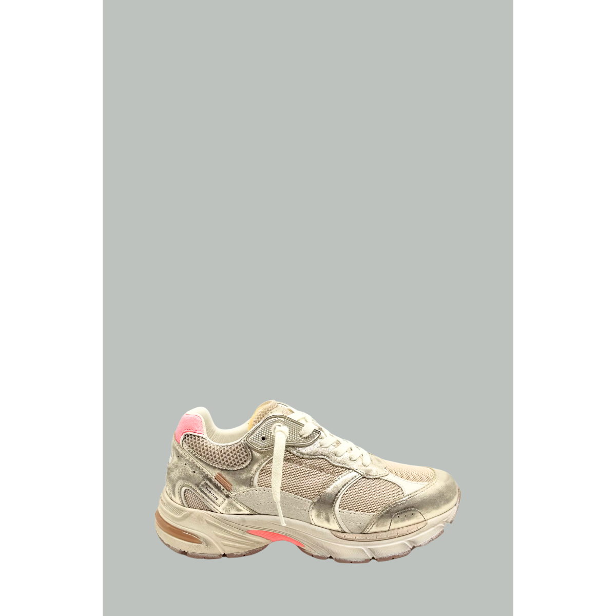 Baskets  Fugitive 9094 Femme - Gold - CRIME LONDON