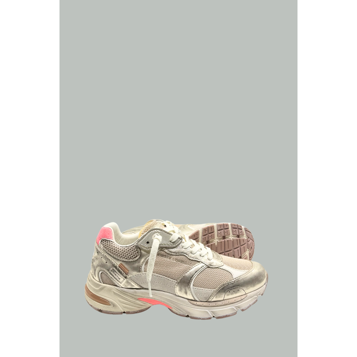 Baskets  Fugitive 9094 Femme - Gold - CRIME LONDON