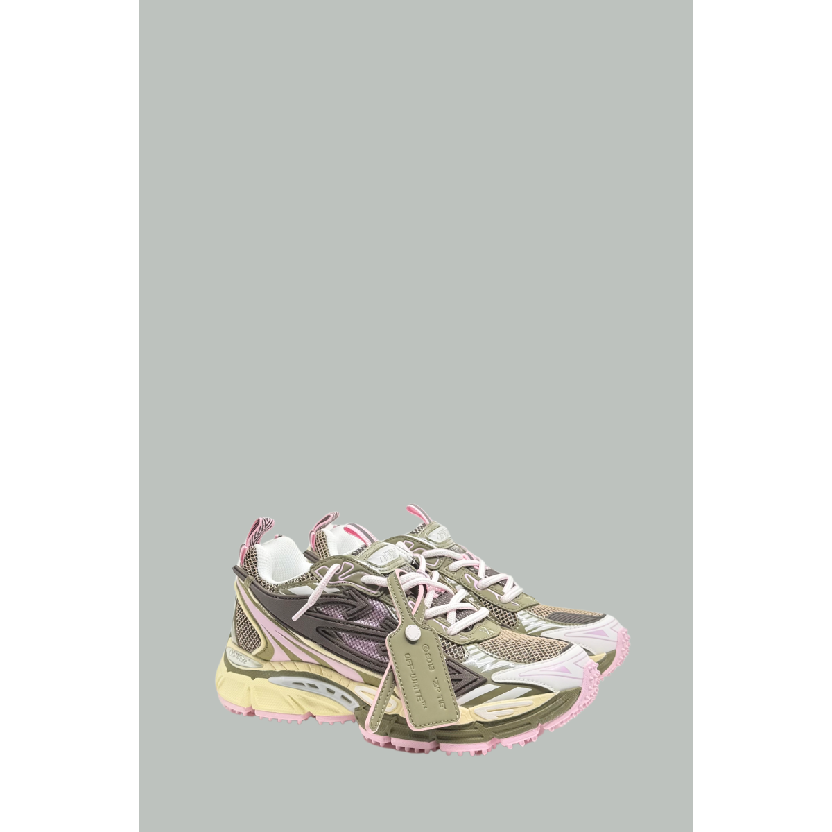 Baskets Be Right Back  -  Rose Vert - OFF WHITE