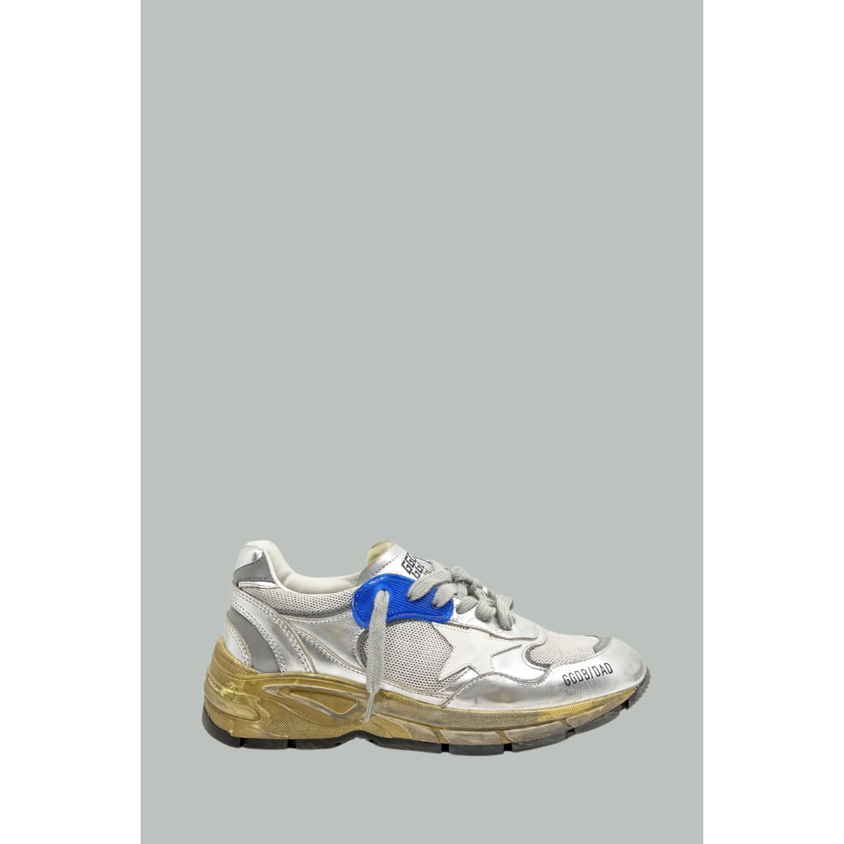 Baskets Dad-Star Homme - Argent - GOLDEN GOOSE