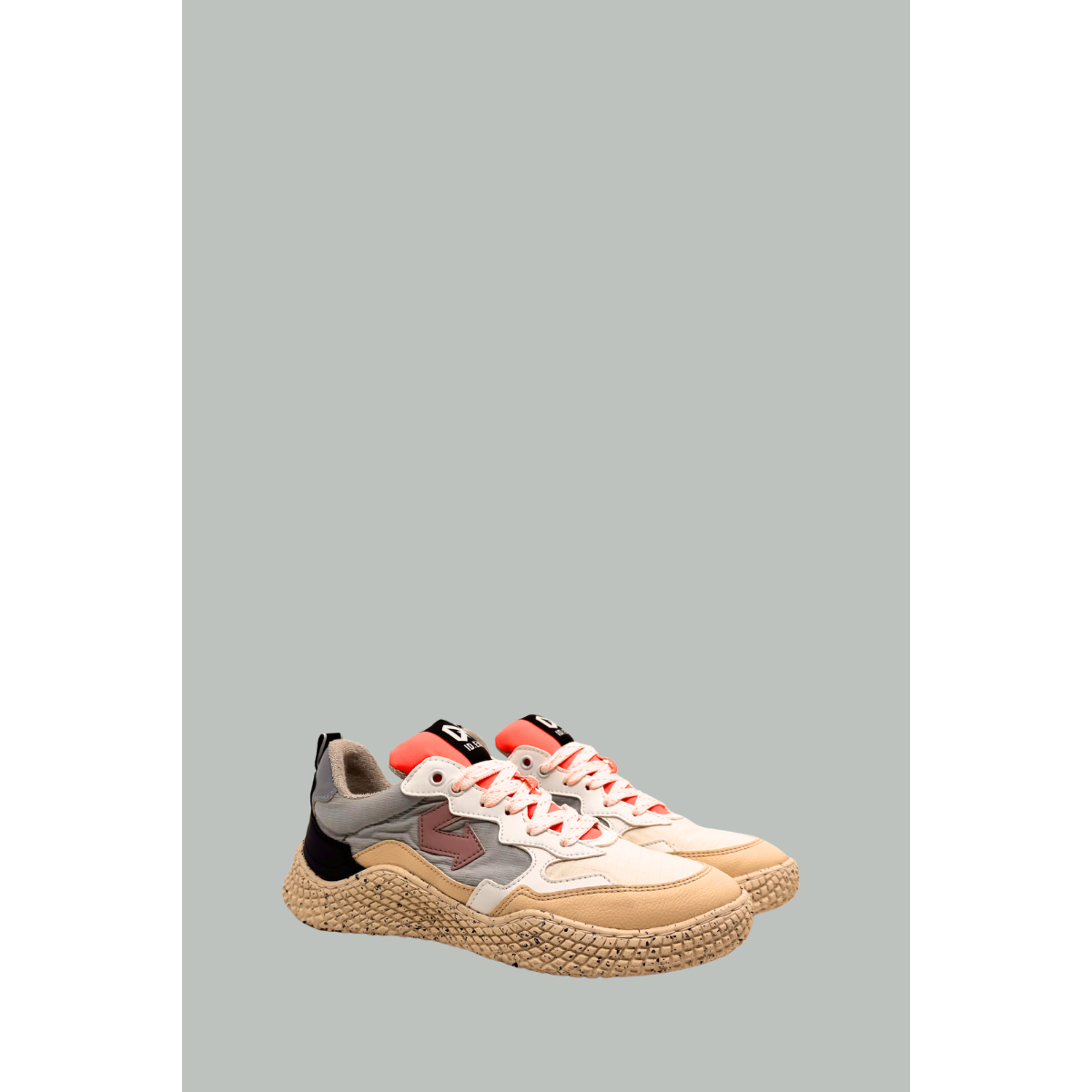 Baskets Hana Light Mix Square - Femme - Bleu/Nylon - ID.EIGHT