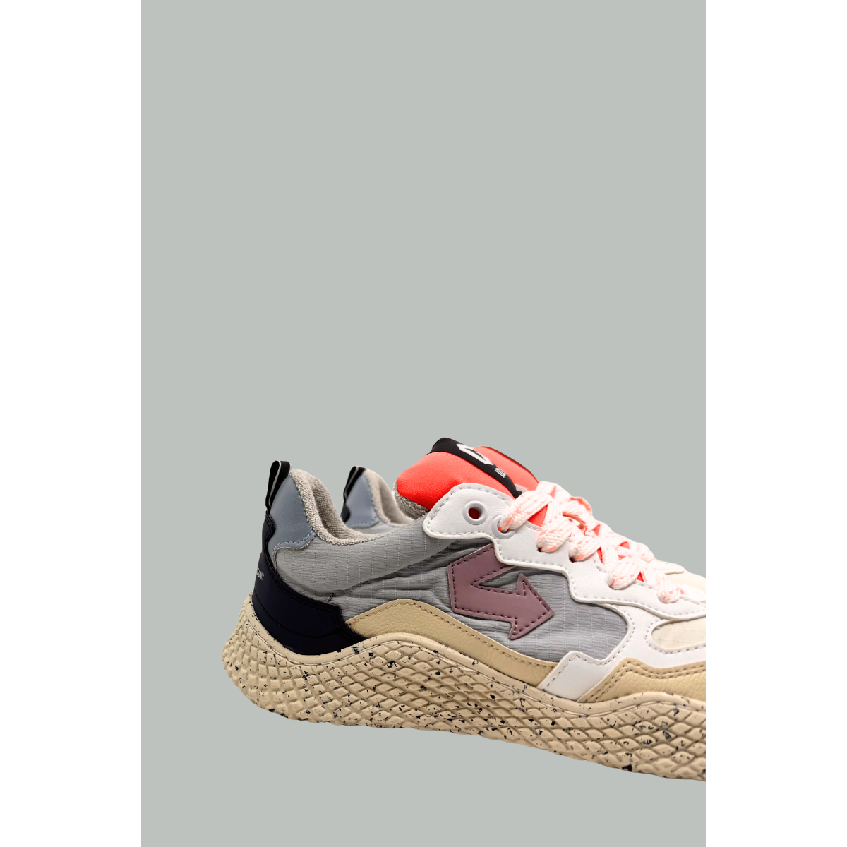 Baskets Hana Light Mix Square - Femme - Bleu/Nylon - ID.EIGHT