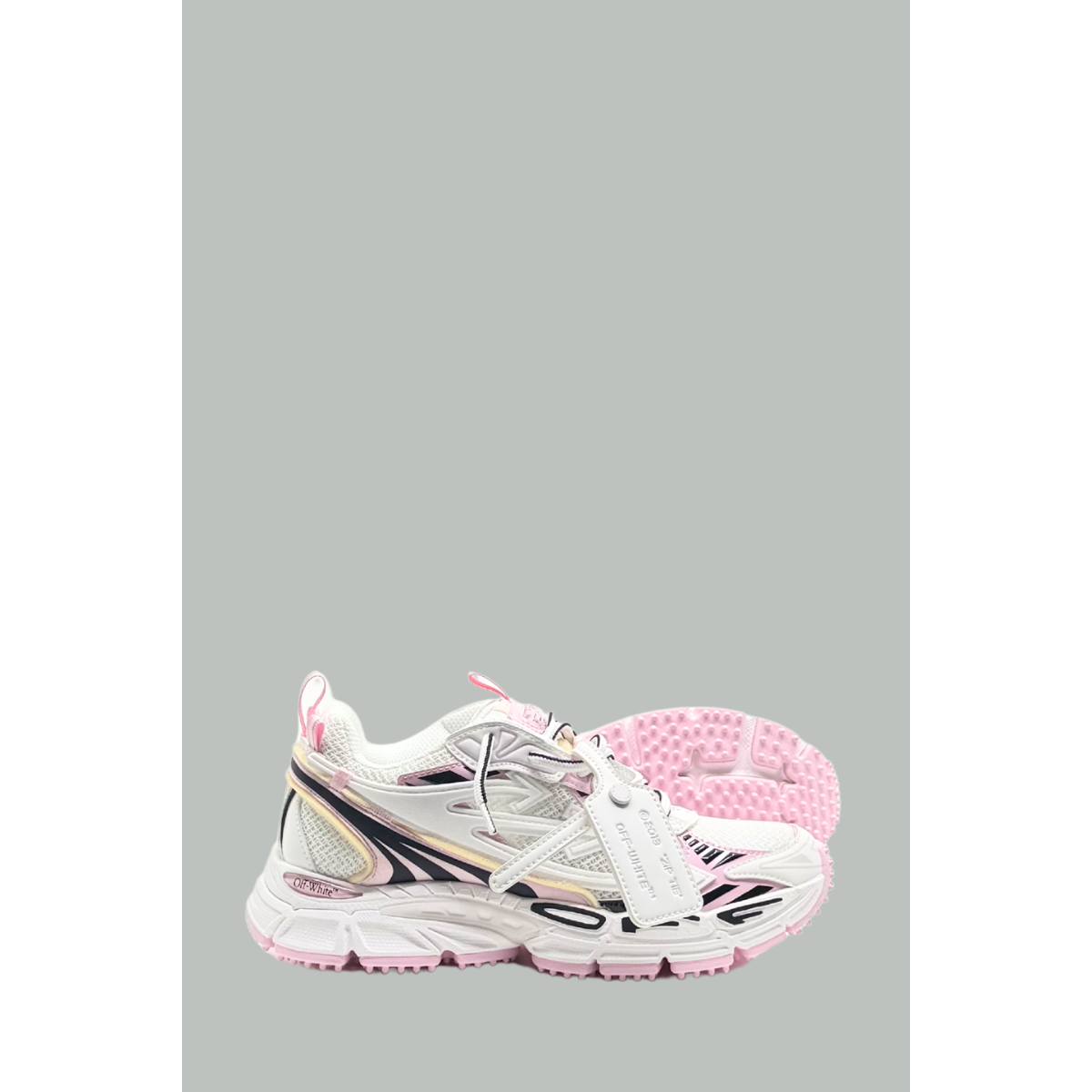 Baskets Be Right Back à Lacets - Rose Blanc - Saint Laurent