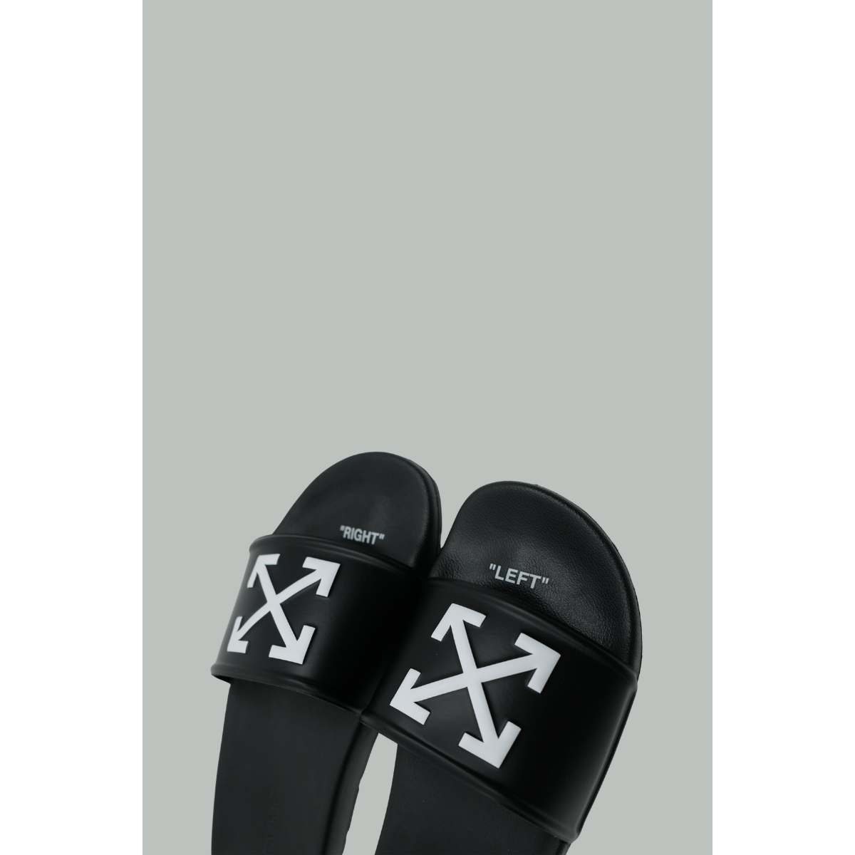 Claquettes À Imprimé Arrow - Homme - Noir - OFF WHITE