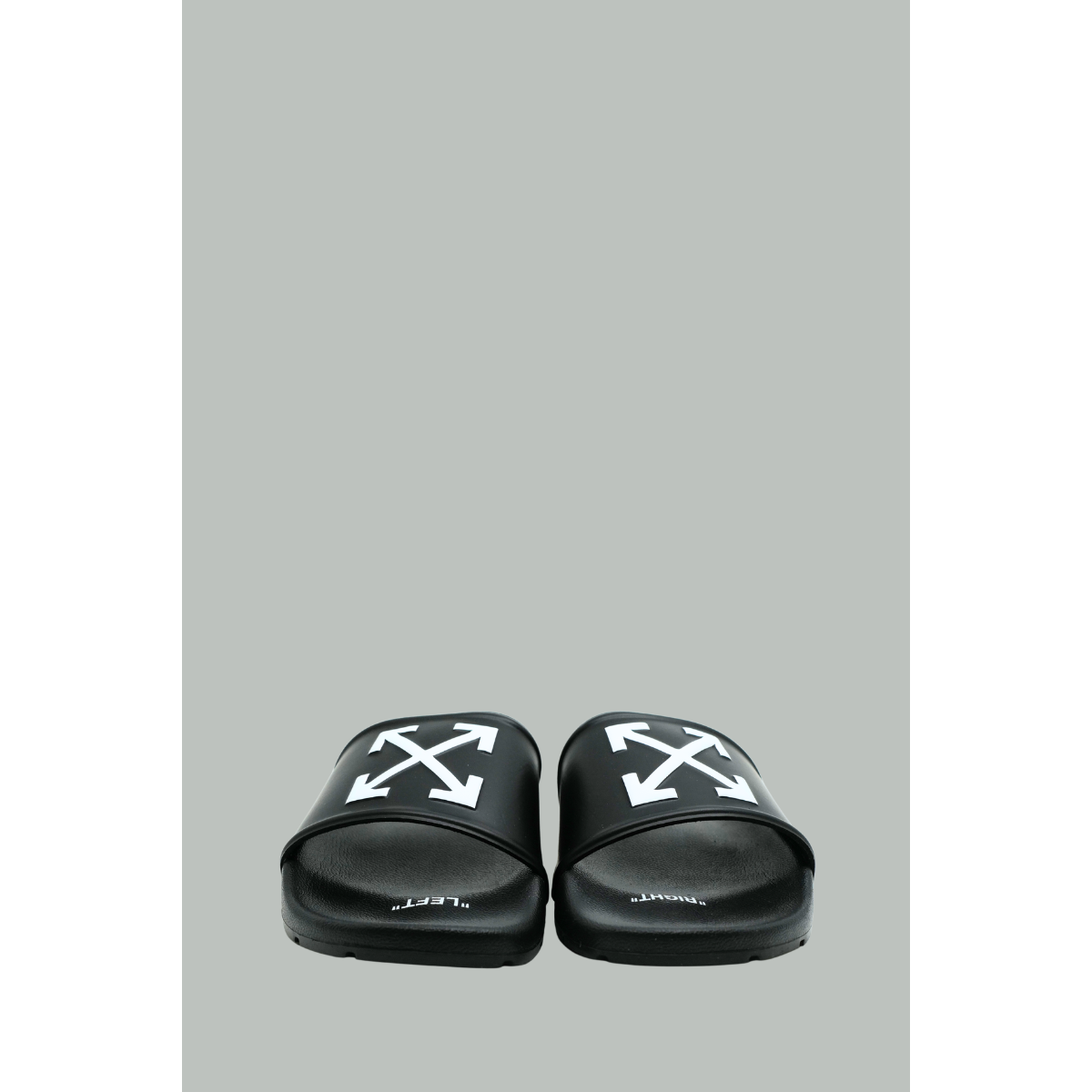 Claquettes À Imprimé Arrow - Homme - Noir - OFF WHITE