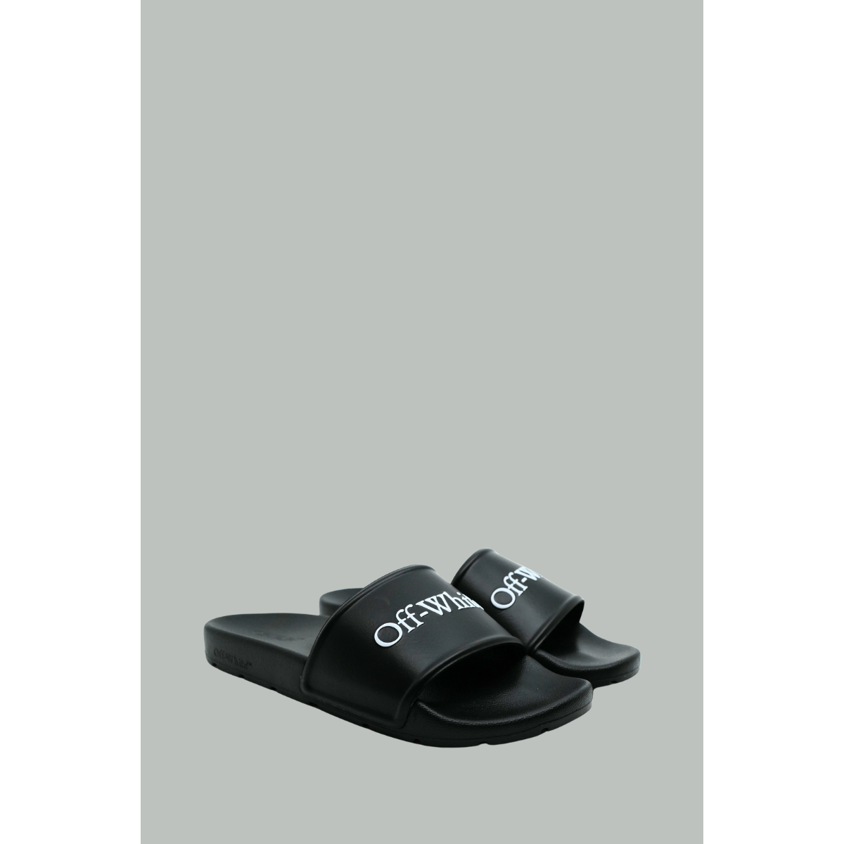 Claquettes Bookish À Logo - Homme - Noir - OFF WHITE