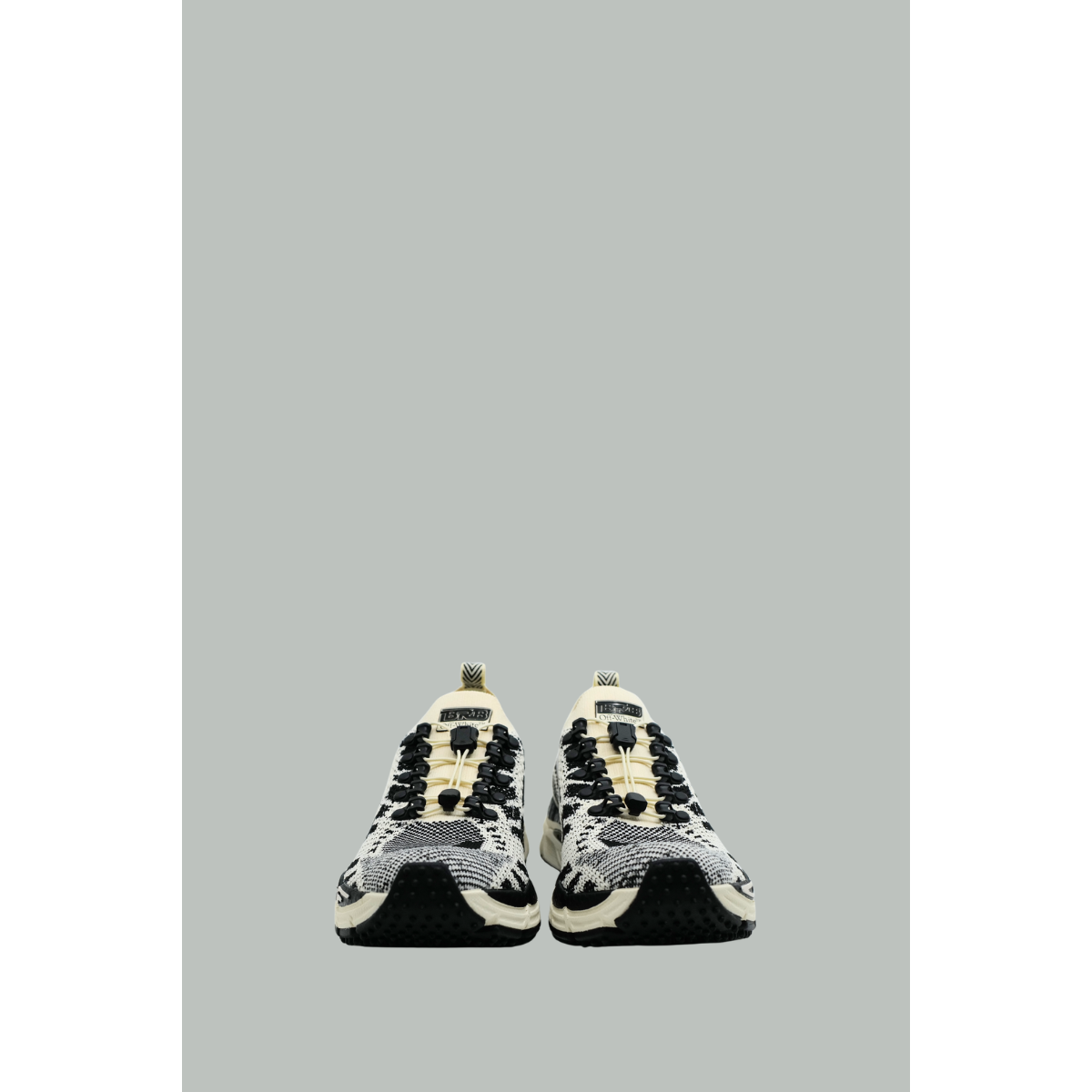 Baskets Be Right Back Knit Light - Homme - Sable/Noir - OFF WHITE