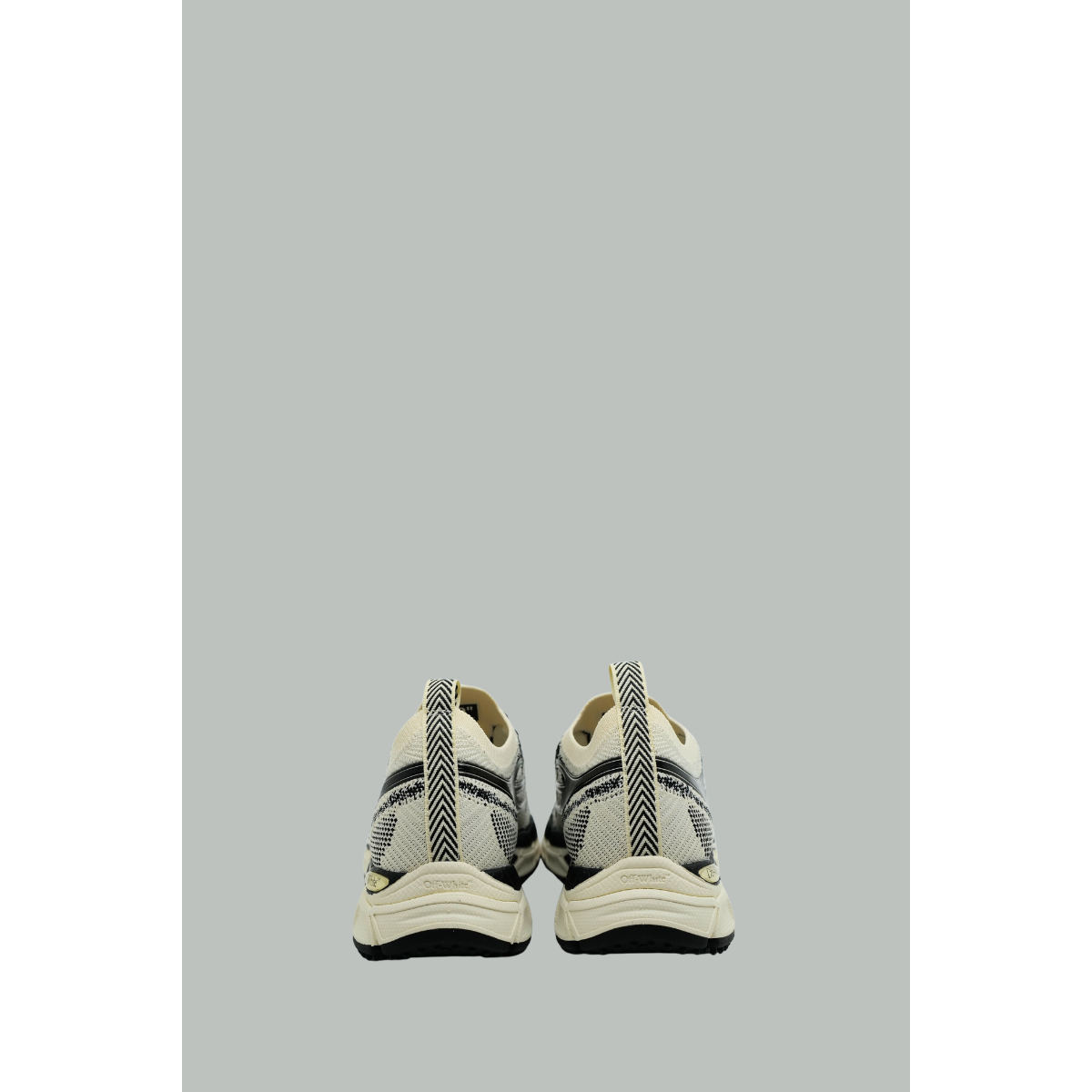 Baskets Be Right Back Knit Light - Homme - Sable/Noir - OFF WHITE