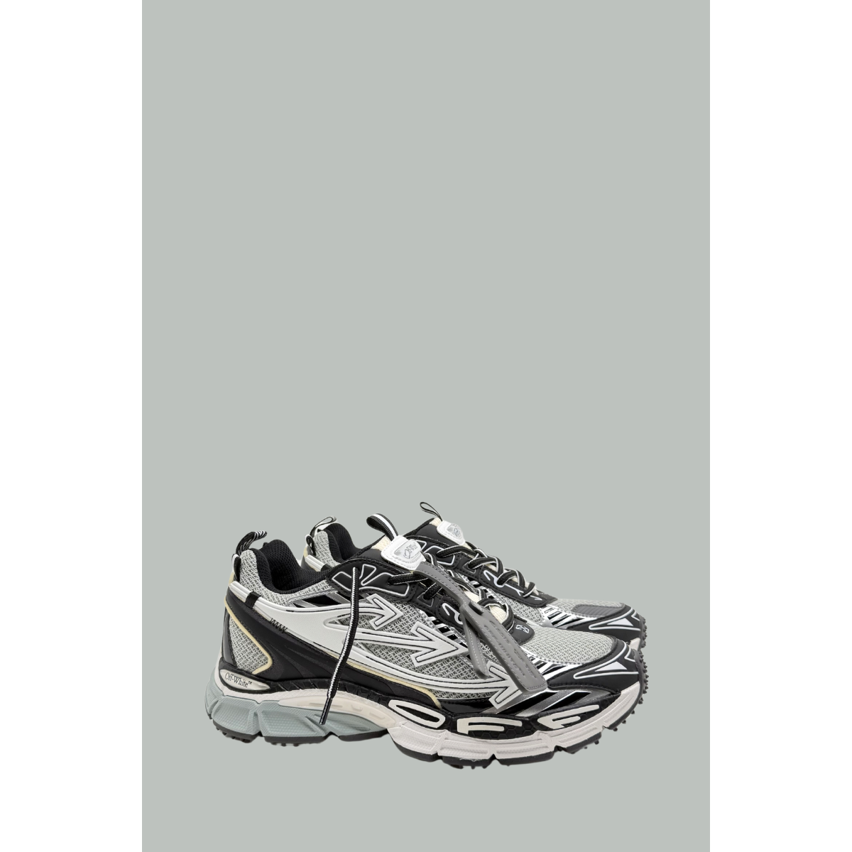 Baskets Be Right Back - Femme - Noir/Argent - OFF WHITE