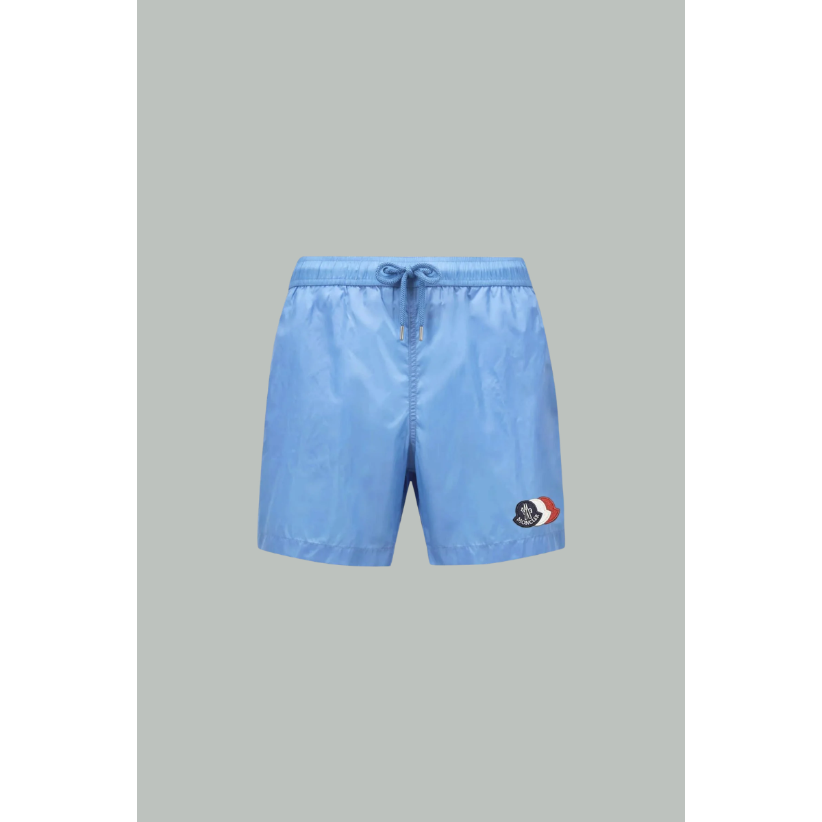 Maillot De Bain Bleu Avec Cordon - Bleu - MONCLER