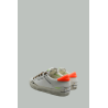 Baskets Distressed Tropic Juice - Femme - Blanc/Orange/Léopard - CRIME LONDON