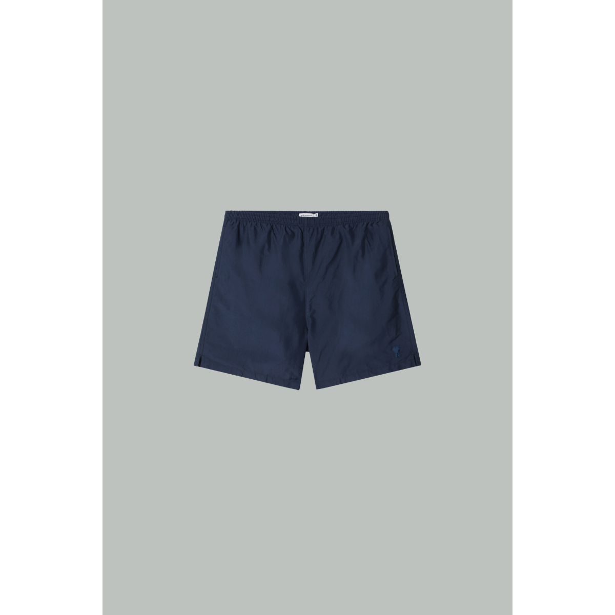Short De Bain Court En Polyamide - Bleu Encre - AMI PARIS