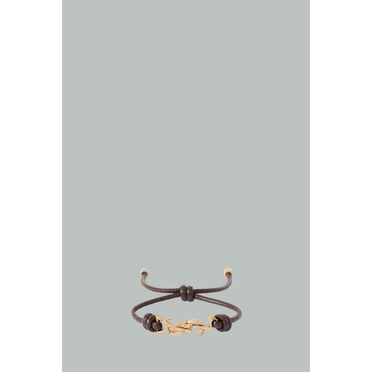 Bracelet A Détail Cassandre - Chocolat - SAINT LAURENT