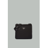 Sac Porté Epaule En Re-Nylon Et Saffiano - Noir - PRADA