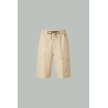 Cotton Poplin Cargo Shorts - Beige Blanc - MONCLER