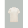 T-Shirt En Coton Et Soie - Beige - MONCLER
