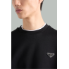 Sweat-Shirt En Coton Technique - Noir - PRADA