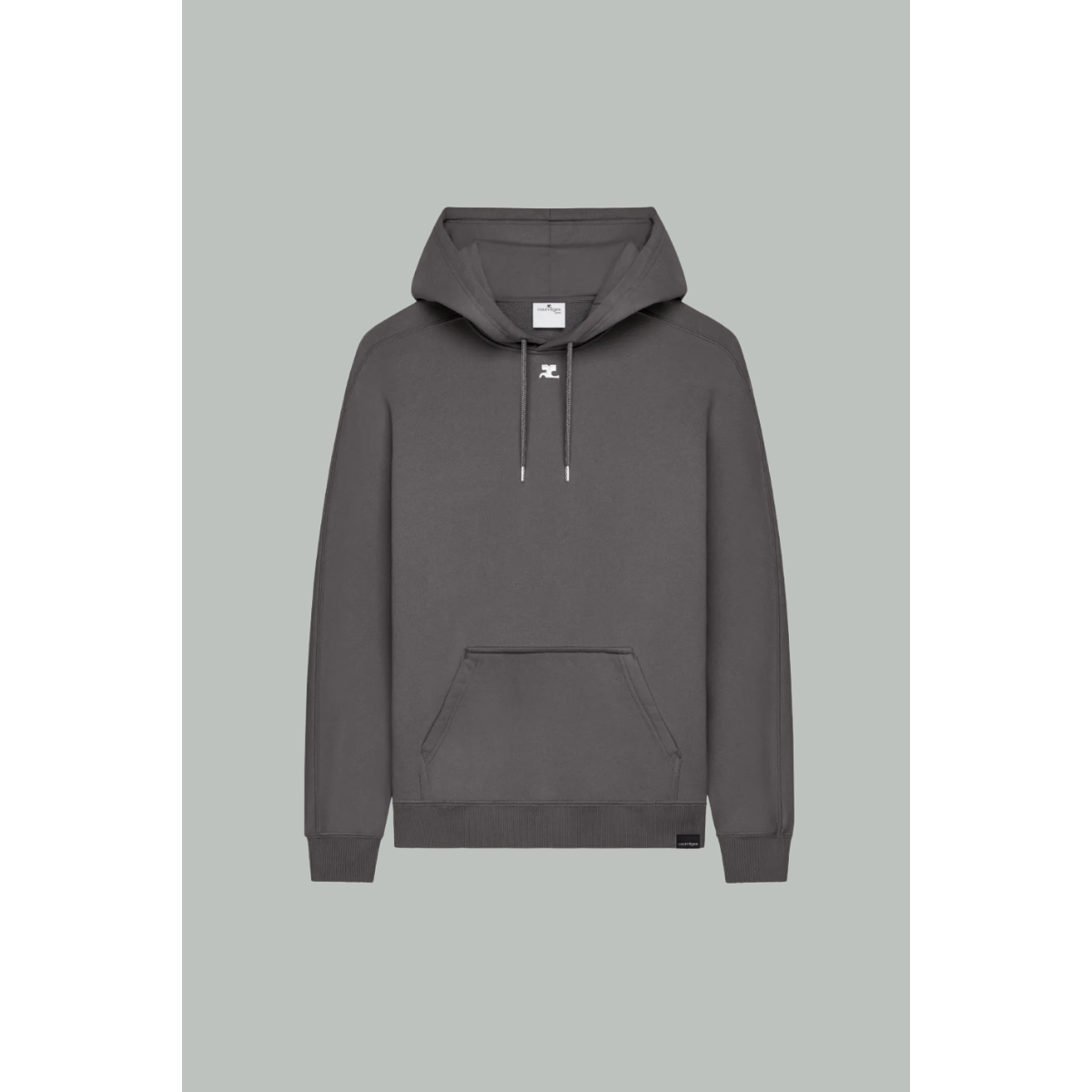 Sweat à Capuche Oversize - Gris - COURRÈGES