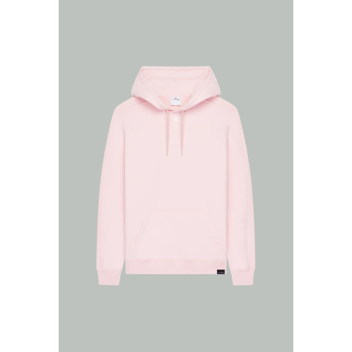 Sweat à Capuche Oversize - Rose - COURRÈGES