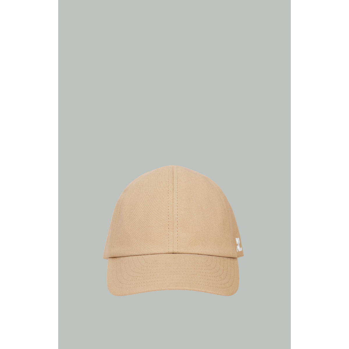 Casquette Signature AC En Coton - Sahara - COURRÈGES