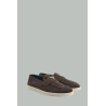 Mocassins En Daim - Marron - PRADA