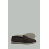 Mocassins En Daim - Marron - PRADA