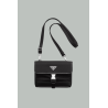 Re-Nylon and Saffiano Leather Smartphone Case - Black - PRADA