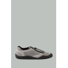 Baskets Speedrock En Cuir Et Mesh - Gris/Noir - PRADA