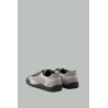 Baskets Speedrock En Cuir Et Mesh - Gris/Noir - PRADA