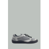 Baskets Speedrock En Cuir Et Mesh - Gris/Noir - PRADA