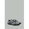 Baskets Speedrock En Cuir Et Mesh - Gris/Noir - PRADA
