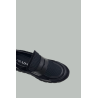 Mocassins Prax En Cuir Et Mesh - Noir - PRADA