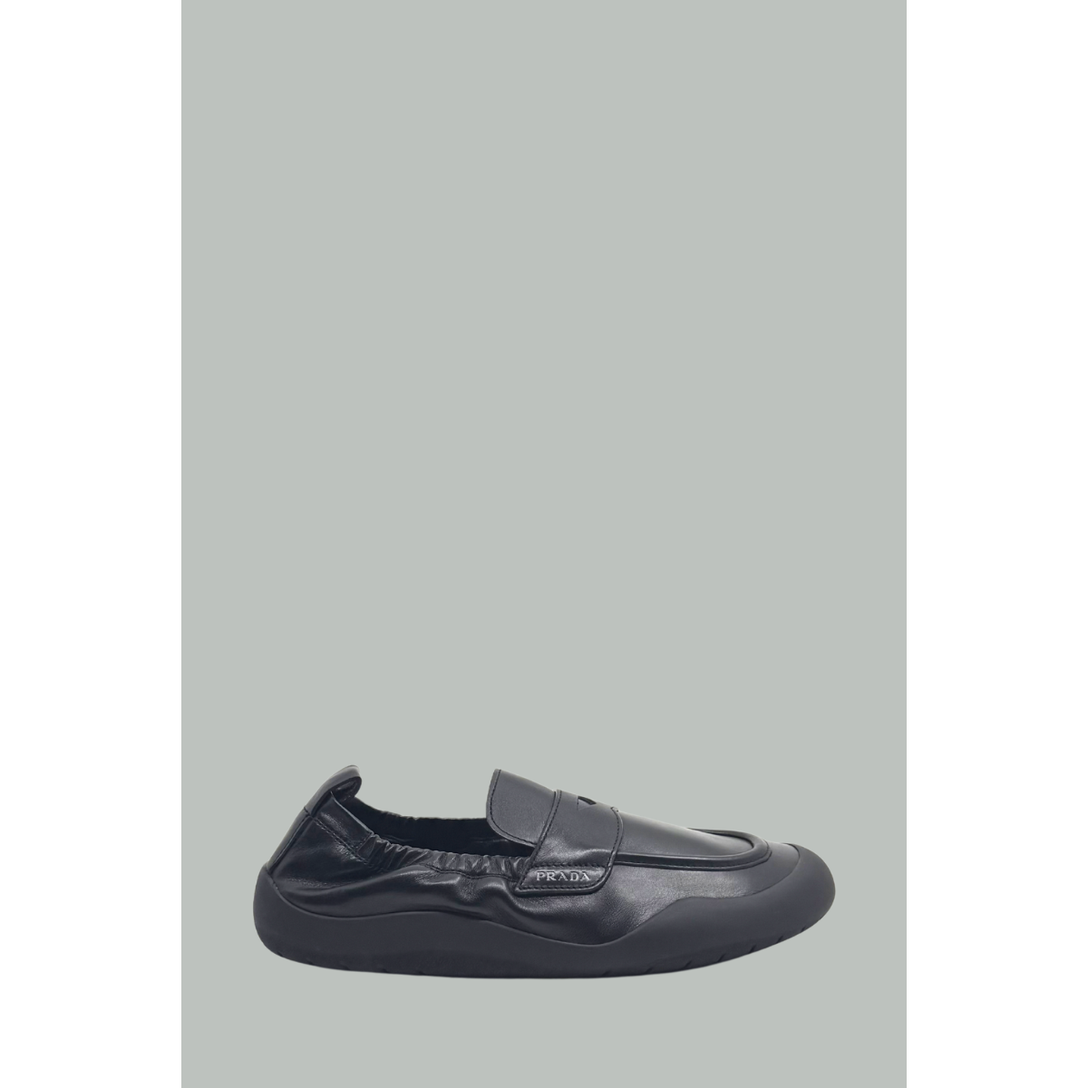 Mocassin Speedrock En Cuir - Noir - PRADA